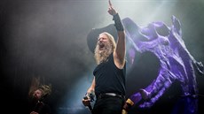 Kapela Amon Amarth na festivalu Masters of Rock ve Vizovicích v roce 2016