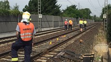 V pondlí dopoledne srazil vlak chodce na pechodu pes elezniní tra v...