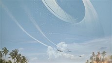Nový plakát k chystanému film Rogue One: Star Wars Story byl představen na Star...