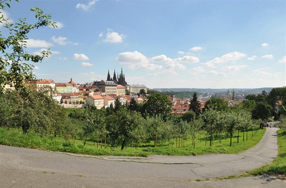 Výhled od studánky Nicholase Wintona