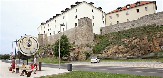 Kadaňské městské hradby (2016).