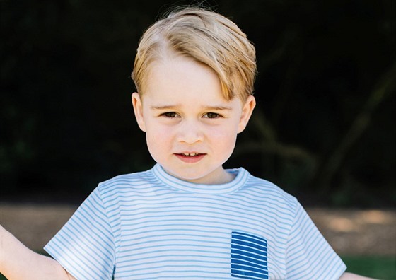 Princ George v den svých tetích narozenin (22. ervence 2016)