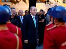 Turecký prezident Recep Tayyip Erdogan v Ankae. (22. ervence 2016)