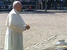 Pape Frantiek navtívil Osvtim