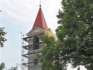 Kostel sv. Anny v Palii, který obnovuje spolek ivot na Dyle.