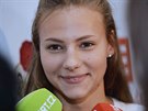 BENJAMÍNEK. Plavkyn Barbora Seemanová je v 16 letech nejmladí lenkou...