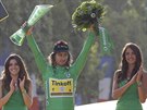 POPÁTÉ SAGAN. Slovenský cyklista Peter Sagan popáté v ad vyhrál bodovací...