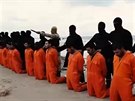 Válku křesťanům vyhlásil Islámský stát po vraždě 21 koptských křesťanů v Libyi...