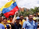Venezuelané protestují proti Madurovi (27. ervence 2016)