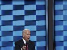 Viceprezident Joe Biden bhem projevu na nominaním sjezdu demokrat varoval...