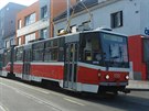 Zku�ebn� j�zdy tramvaj� po nov� zrekonstruovan� ulici Minsk�