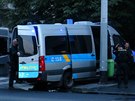Policie zasahovala ve Vinohradsk ulici, kde se v byt zabarikdoval mu...