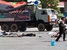 Obti útoku sebevraedného atentátníka v Kábulu