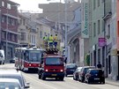 V Minsk� ulici dopravn� podnik testoval koleje.