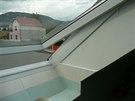 Stopy po kondenzaci u steních oken