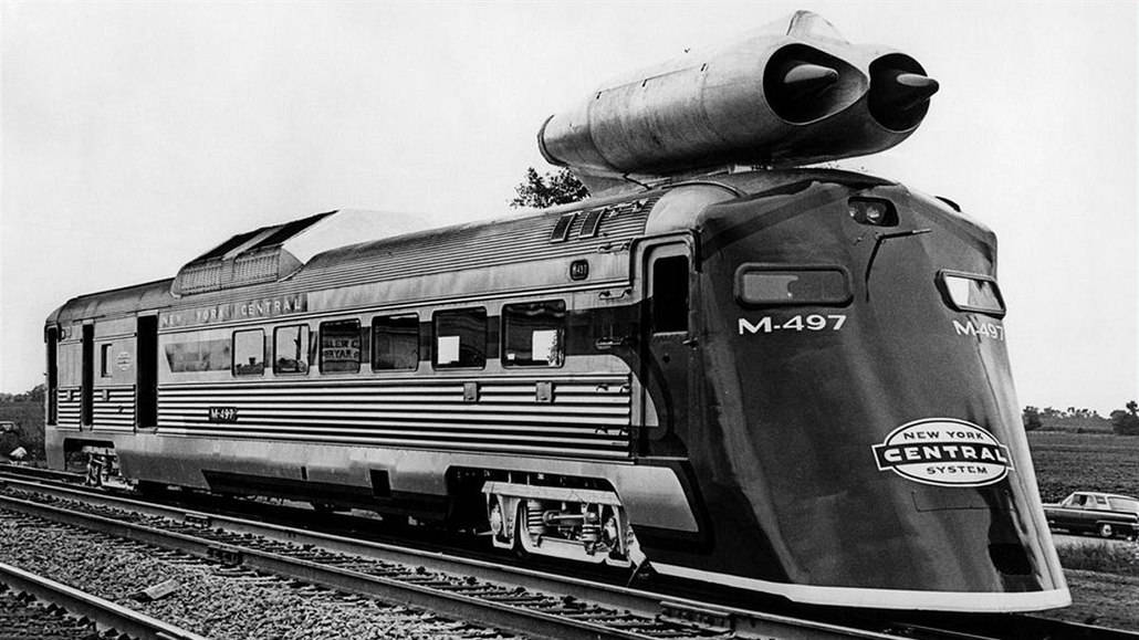 Proudový vlak M-497 Black Beetle