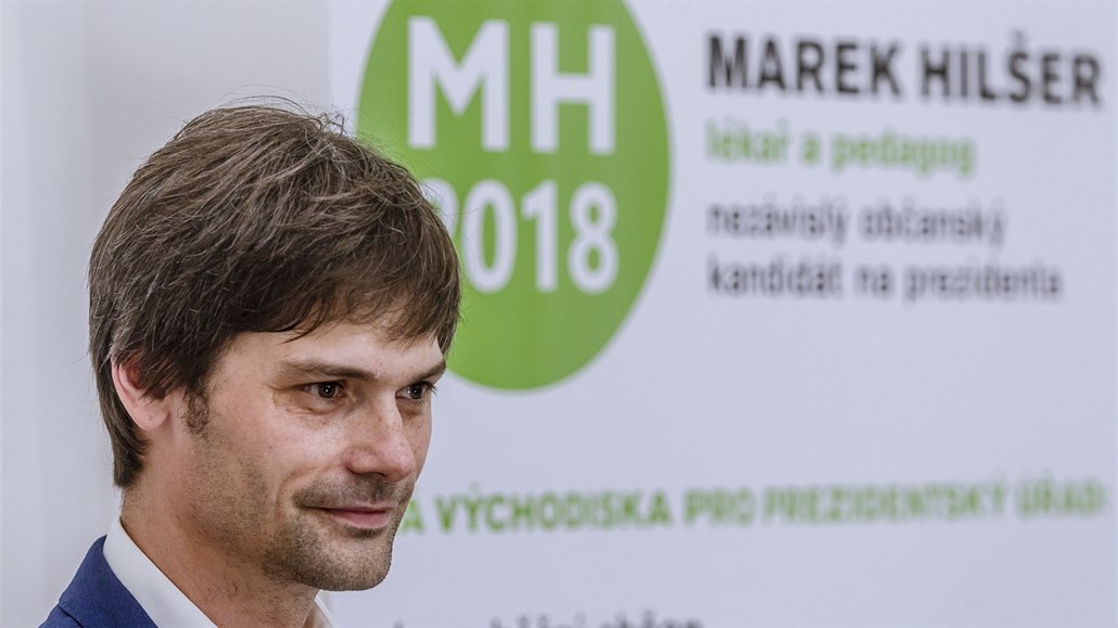 Léka� a aktivista Marek Hil�er je nejmlad�í ze v�ech uchaze�� o Hrad. V dob� prezidentské volby mu bude bez dvou m�síc� 42 let.