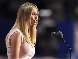 Ivanka Trumpov na republiknskm konventu v Clevelandu (21. ervence 2016)