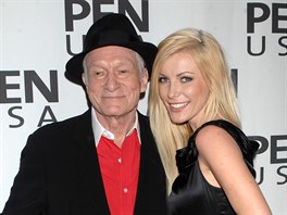 Hugh Hefner a Crystal Hefnerov