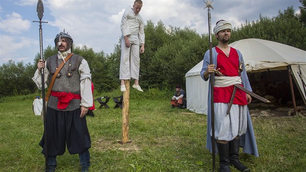 Spolek Jin Valasko ve spoluprci s mstem Valask Klobouky uspodalo u pleitosti oslav 660 let mstskch prv akci pod nzvem Turci jdou (23. ervence 2016).