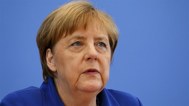 Angela Merkelová na tiskové konferenci (28.7.2016)