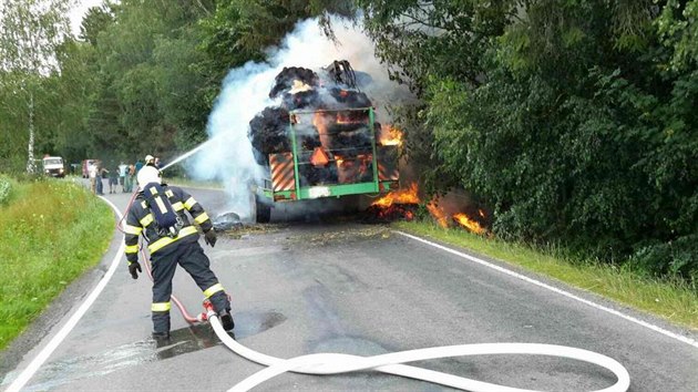 Por slmy na dopravnku u Mladoovic na Chrudimsku.