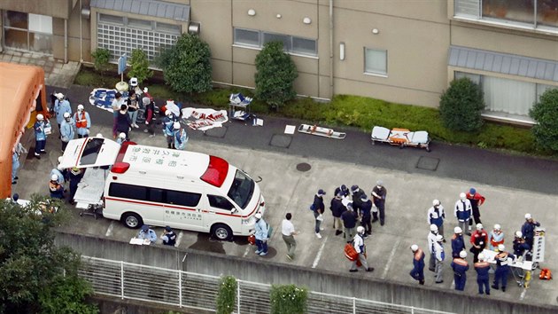 Japont zchrani ped zazenm pro postien ve mst Sagamihara nedaleko Tokia, kde bval zamstnanec ubodal pes 15 lid.