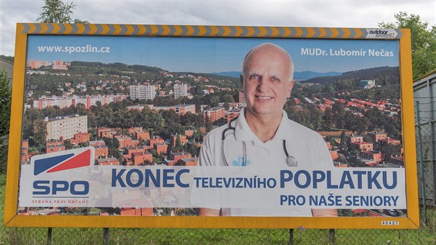 Strana práv občanů slibuje seniorům ve Zlínském kraji proplácení televizních poplatků.