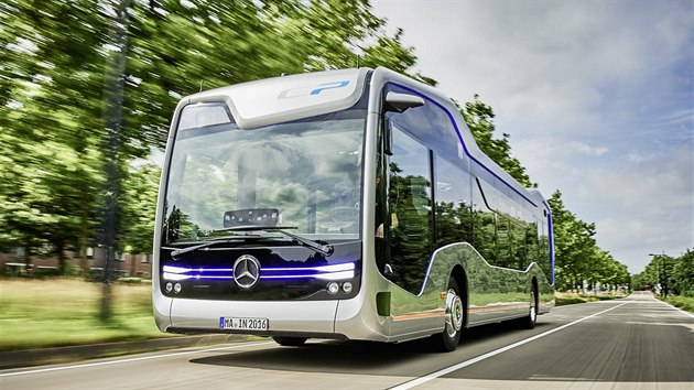 Mercedes-Benz Future Bus zen systmem CityPilot.