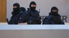 Speciální jednotka nmecké policie steí mnichovské hlavní nádraí (22....