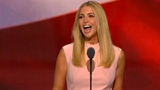 Hvzdou Trumpova sjezdu v Clevelandu byla jeho dcera Ivanka.