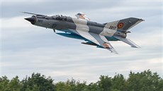 Letoun MiG-21 LanceR rumunských vzduných sil