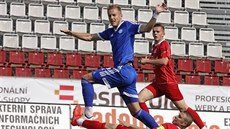 NOVÝ TVŮRCE HRY. 22letý Jakub Plšek by měl v sestavě fotbalové Olomouce zalepit...