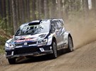 Jari-Matti Latvala pi Finské rallye