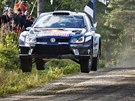 Sebastien Ogier pi Finské rallye