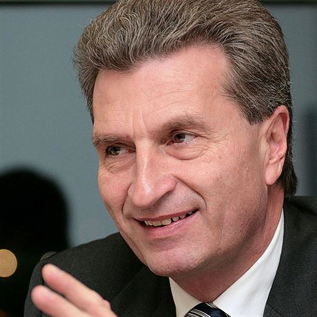 Nmeck eurokomisa pro digitln ekonomiku a spolenost Gnther Oettinger