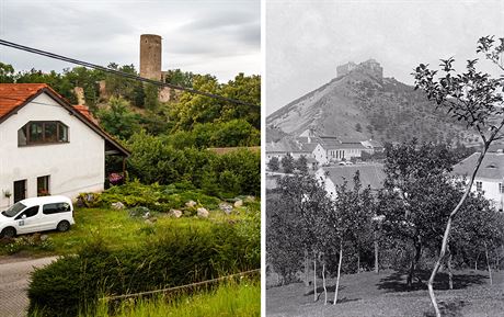 ebrák a Toník kolem roku 1888 a dnes.