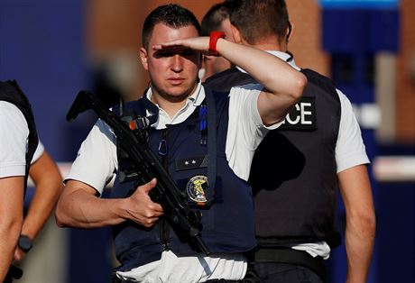Belgická policie musela zasahovat proti útoníkovi v Gentu. (Ilustraní foto)