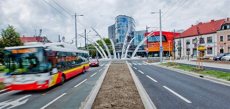 Okruní kiovatka U Koruny v Hradci Králové