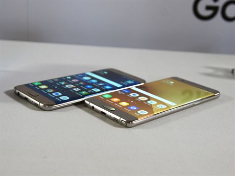 V ei konkrétních ísel má Note 7 míry 153,5 x 73,9 x 7,9 mm, zatímco S7 edge...