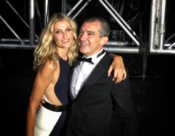 Tereza Maxová a Antonio Banderas