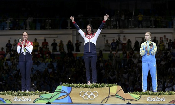 Olympijská sout avlistek v Riu de Janeiro vyvrcholila ruským finále, v nm...
