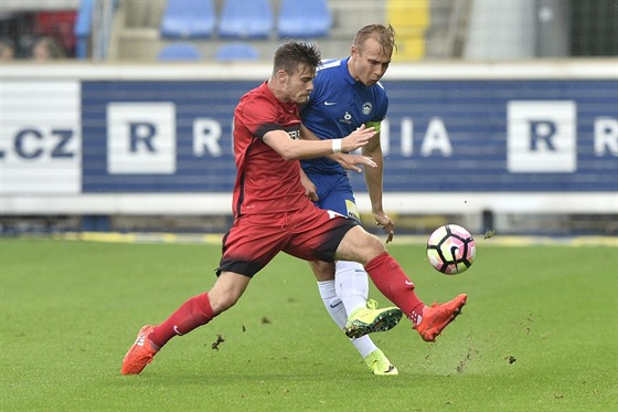 Momentka z utkání Liberec - Admira Wacker Mödling