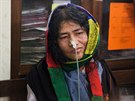 Indická aktivistka Irom armilaová oznamuje ukonení estnáctileté hladovky (9....