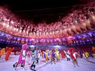 SAMBA DE JANIERO. Pi slavnostním zahájení olympijských her v Riu se tanilo.