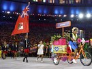 Na slavnostní ceremoniál letní olympiády v Riu nakráela výprava z Bermud v...