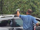 Tragick nehoda VW Pasat a kody Octavia v Beneov. (3.srpna 2016)