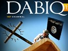 Titulní strana aktuálního ísla Dabiqu