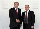 Recep Tayyip Erdogan a Vladimir Putin na summitu G20 loni v listopadu.