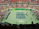 Tenisový zápas Sereny Williamsové (USA) s Darjou Gavrilovovou (Austrálie). (7....